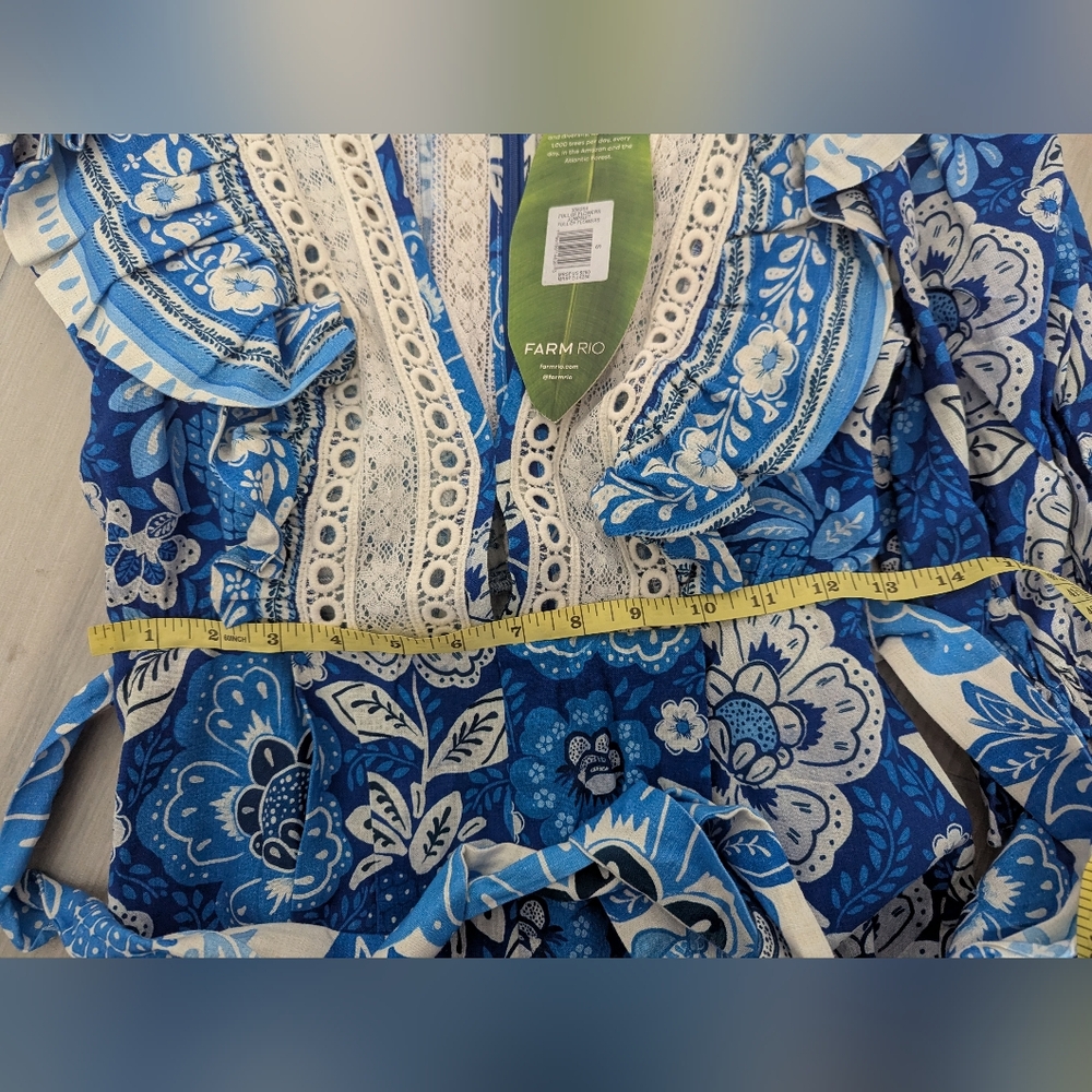 Farm Rio Full of Flowers Jumpsuit - Picture 9 of 11